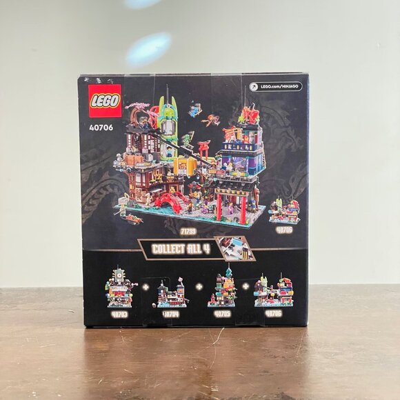 LEGO Lot of 4 Micro Ninjago City Sets 40703 40704 40705 40706 NIB New in Hand - Picture 12 of 16